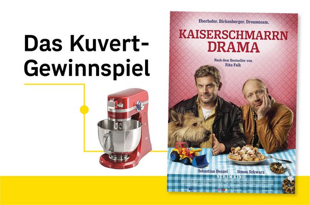 Kaiserschmarrndrama  Plakat und AEG Küchenmaschine