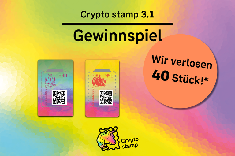 Gewinnspiel Crypto stamp 3.1